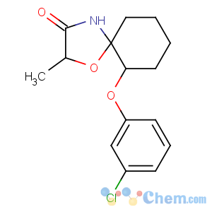 CAS No:59798-73-1 6-(3-chlorophenoxy)-2-methyl-1-oxa-4-azaspiro[4.5]decan-3-one