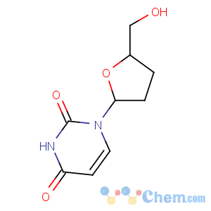 CAS No:5983-09-5 1-[(2R,5S)-5-(hydroxymethyl)oxolan-2-yl]pyrimidine-2,4-dione