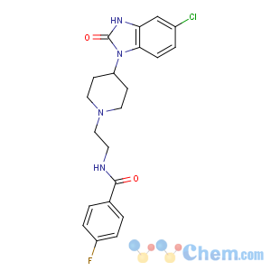 CAS No:59831-65-1 N-[2-[4-(5-chloro-2-oxo-3H-benzimidazol-1-yl)piperidin-1-yl]ethyl]-4-<br />fluorobenzamide