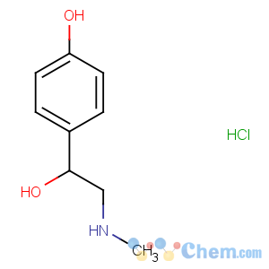 CAS No:5985-28-4 4-[1-hydroxy-2-(methylamino)ethyl]phenol