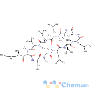 CAS No:59865-15-5 Cyclosporin A,6-[(2S,3R,4R)-3-hydroxy-4-methyl-2-(methylamino)octanoic acid]-