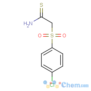 CAS No:59865-87-1 2-(4-chlorophenyl)sulfonylethanethioamide