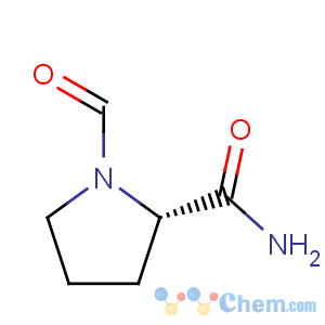 CAS No:59867-86-6 2-pyrrolidinecarboxamide,1-formyl-,(2s)-(9ci)