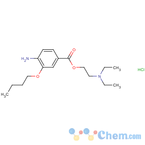 CAS No:5987-82-6 2-(diethylamino)ethyl 4-amino-3-butoxybenzoate