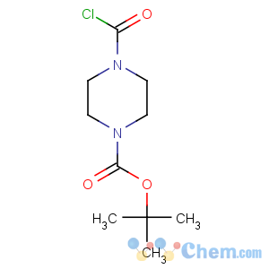 CAS No:59878-28-3 1-Piperazinecarboxylicacid, 4-(chlorocarbonyl)-, 1,1-dimethylethyl ester