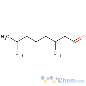 CAS No:5988-91-0 Octanal, 3,7-dimethyl-