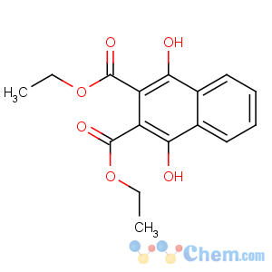 CAS No:59883-07-7 diethyl 1,4-dihydroxynaphthalene-2,3-dicarboxylate