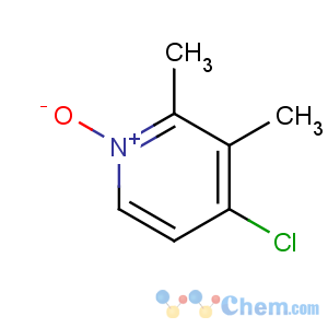 CAS No:59886-90-7 4-chloro-2,3-dimethyl-1-oxidopyridin-1-ium