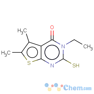 CAS No:59898-60-1 Thieno[2,3-d]pyrimidin-4(1H)-one,3-ethyl-2,3-dihydro-5,6-dimethyl-2-thioxo-