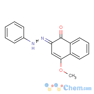 CAS No:59900-33-3 4-methoxy-2-(phenylhydrazinylidene)naphthalen-1-one