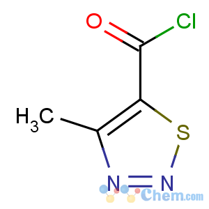 CAS No:59944-65-9 4-methylthiadiazole-5-carbonyl chloride