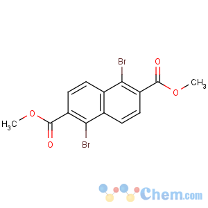 CAS No:59950-04-8 dimethyl 1,5-dibromonaphthalene-2,6-dicarboxylate