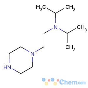 CAS No:59955-93-0 N-(2-piperazin-1-ylethyl)-N-propan-2-ylpropan-2-amine