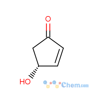 CAS No:59995-47-0 2-Cyclopenten-1-one,4-hydroxy-, (4R)-