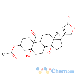 CAS No:60-38-8 Card-20(22)-enolide,3-(acetyloxy)-5,14-dihydroxy-19-oxo-, (3b,5b)-