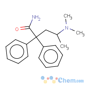 CAS No:60-46-8 Benzeneacetamide, a-[2-(dimethylamino)propyl]-a-phenyl-