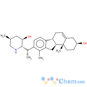 CAS No:60-70-8 3-Piperidinol,5-methyl-2-[(1S)-1-[(3S,6aR,11aS,11bR)-2,3,4,6,6a,11,11a,11b-octahydro-3-hydroxy-10,11b-dimethyl-1H-benzo[a]fluoren-9-yl]ethyl]-,(2S,3R,5S)-