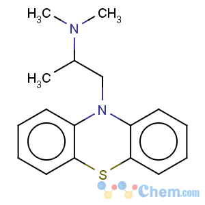 CAS No:60-87-7 10H-Phenothiazine-10-ethanamine,N,N,a-trimethyl-