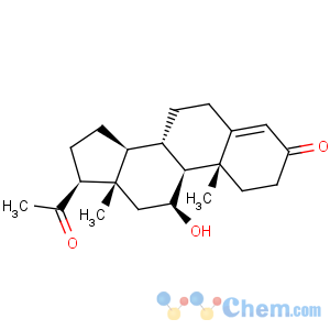 CAS No:600-57-7 Pregn-4-ene-3,20-dione,11-hydroxy-, (11b)-