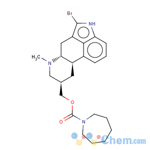 CAS No:60019-20-7 1H-Azepine-1-carboxylicacid, hexahydro-, [(8b)-2-bromo-6-methylergolin-8-yl]methyl ester (9CI)