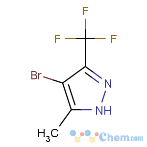 CAS No:60061-68-9 4-bromo-5-methyl-3-(trifluoromethyl)-1H-pyrazole