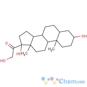 CAS No:601-01-4 Pregnan-20-one,3,17,21-trihydroxy-, (3a,5a)- (9CI)