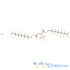 CAS No:60131-27-3 bis(2,2,3,3,4,4,5,5,6,6,7,7-dodecafluoroheptyl) sulfosuccinate sodium salt