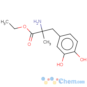 CAS No:6014-30-8 L-Tyrosine, 3-hydroxy-a-methyl-, ethyl ester