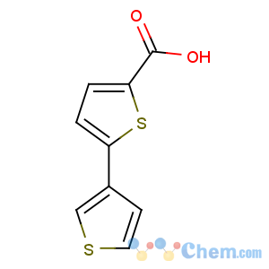 CAS No:60141-31-3 5-thiophen-3-ylthiophene-2-carboxylic acid