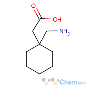 CAS No:60142-96-3 2-[1-(aminomethyl)cyclohexyl]acetic acid