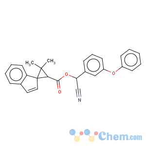 CAS No:60148-52-9 Spiro[cyclopropane-1,1'-[1H]indene]-2-carboxylicacid, 3,3-dimethyl-, cyano(3-phenoxyphenyl)methyl ester