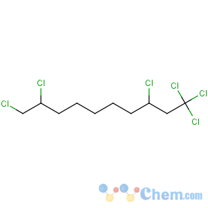 CAS No:601523-26-6 Decane,1,1,1,3,9,10-hexachloro-