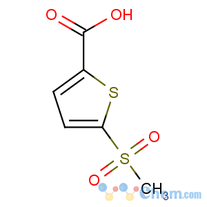 CAS No:60166-86-1 5-methylsulfonylthiophene-2-carboxylic acid