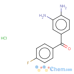 CAS No:60179-34-2 (3,4-diaminophenyl)(4-fluoro phenyl)methanone monohydrochloride