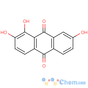 CAS No:602-65-3 1,2,7-trihydroxyanthracene-9,10-dione