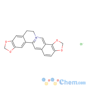 CAS No:6020-18-4 Coptisine, chloride