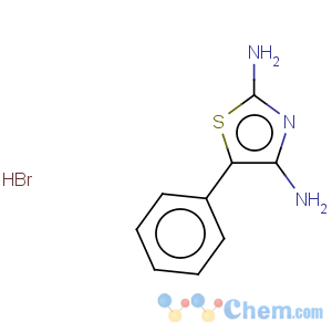 CAS No:6020-54-8 2,4-Thiazolediamine,5-phenyl-, hydrobromide (1:1)