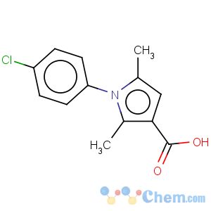CAS No:60217-76-7 1-(4-Chlorophenyl)-2,5-dimethyl-1H-pyrrole-3-carboxylic acid
