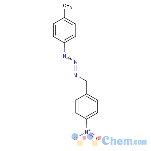 CAS No:60259-80-5 4-methyl-N-[(4-nitrophenyl)methyldiazenyl]aniline