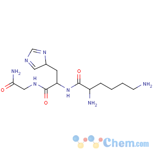 CAS No:60267-34-7 Glycinamide,L-lysyl-L-histidyl-