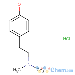 CAS No:6027-23-2 4-[2-(dimethylamino)ethyl]phenol