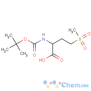 CAS No:60280-45-7 (2S)-2-[(2-methylpropan-2-yl)oxycarbonylamino]-4-methylsulfonylbutanoic<br />acid