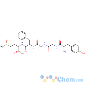CAS No:60283-51-4 L-Methionine,L-tyrosylglycylglycyl-L-phenylalanyl-, S-oxide