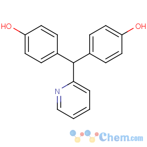CAS No:603-41-8 4-[(4-hydroxyphenyl)-pyridin-2-ylmethyl]phenol