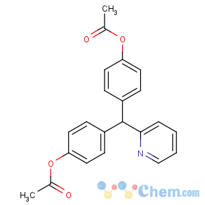 CAS No:603-50-9 [4-[(4-acetyloxyphenyl)-pyridin-2-ylmethyl]phenyl] acetate