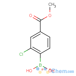 CAS No:603122-80-1 (2-chloro-4-methoxycarbonylphenyl)boronic acid