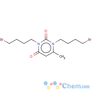 CAS No:60316-18-9 1,3-Bis-(4-bromo-butyl)-6-methyl-1H-pyrimidine-2,4-dione