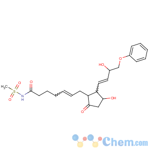 CAS No:60325-46-4 (Z)-7-[(1R,2R,3R)-3-hydroxy-2-[(E,<br />3R)-3-hydroxy-4-phenoxybut-1-enyl]-5-oxocyclopentyl]-N-<br />methylsulfonylhept-5-enamide