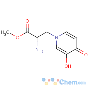 CAS No:60343-53-5 1(4H)-Pyridinepropanoicacid, a-amino-3-hydroxy-4-oxo-, methylester, (S)- (9CI)