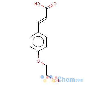 CAS No:60345-99-5 3-4-(2-HYDROXY-ETHOXY)-PHENYL-ACRYLIC ACID